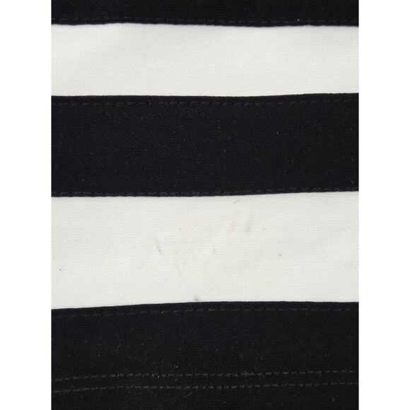 Joseph Ribkoff Black White Cruise Control Stretchy Flowy Pants Size 6 - Picture 4 of 4